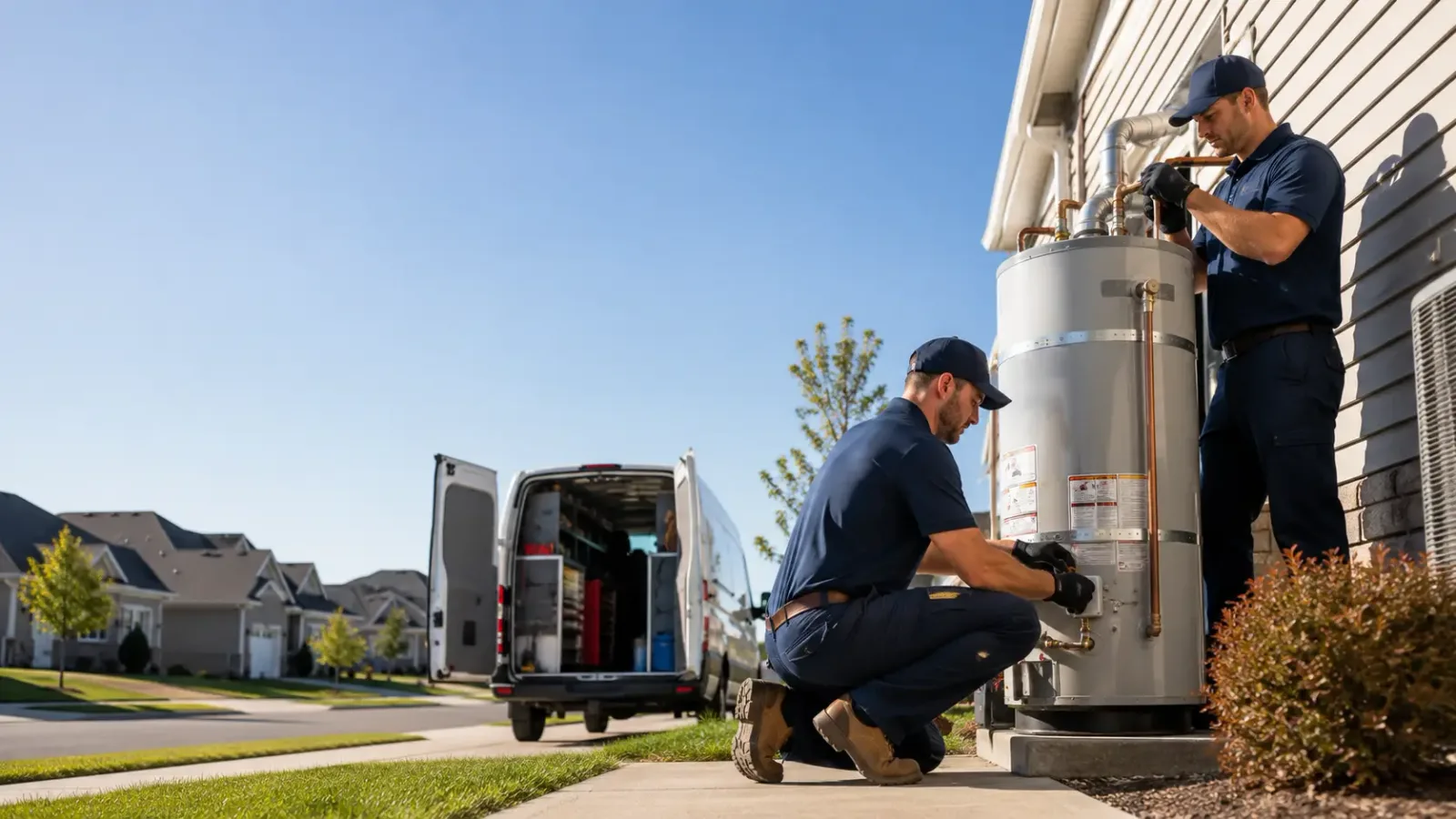 Water Heater Installation in Bacliff, TX